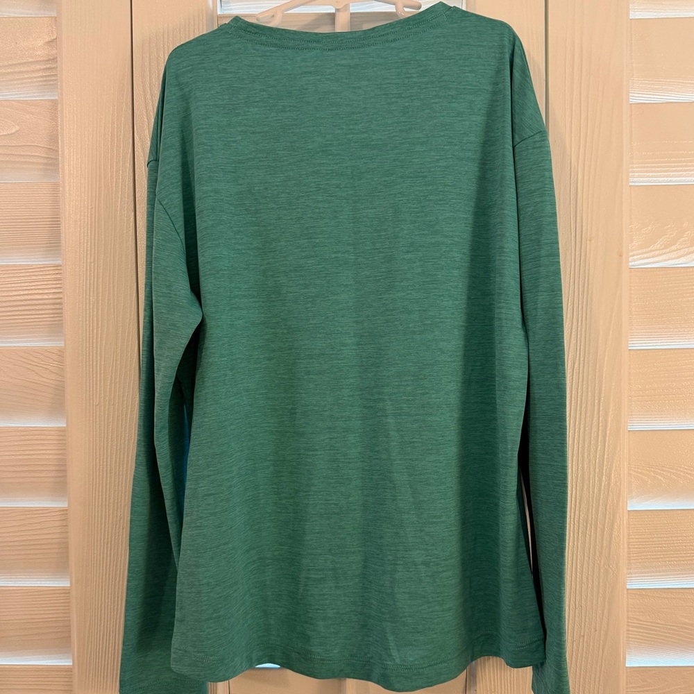 Patagonia Girls Capilene Cool Long-Sleeved Shirt, Like New, XL (14), Teal - Picture 3 of 5